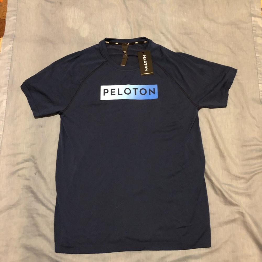 Peloton peloton training shirt new with tags absolutely awesome size large